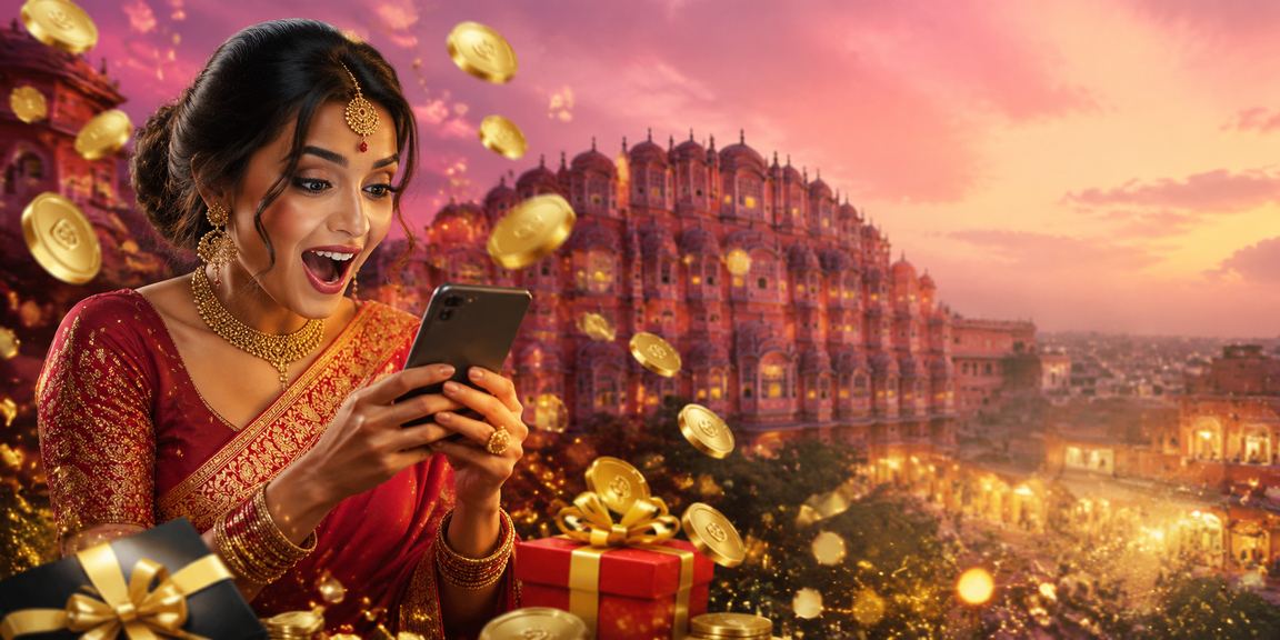 Mobile Casino experience in Jaipur with traditional design